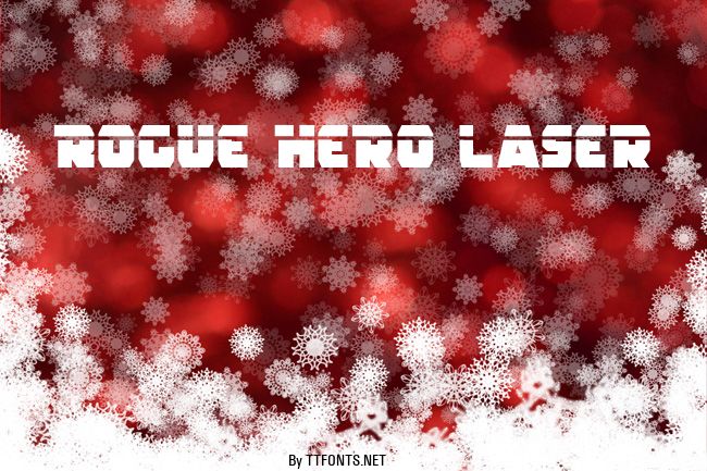 Rogue Hero Laser example
